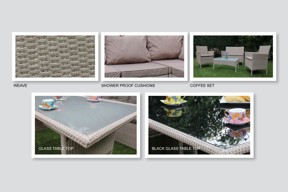 California Resin Weave Garden Furniture - GARDEN FURNITURE - KILKENNY