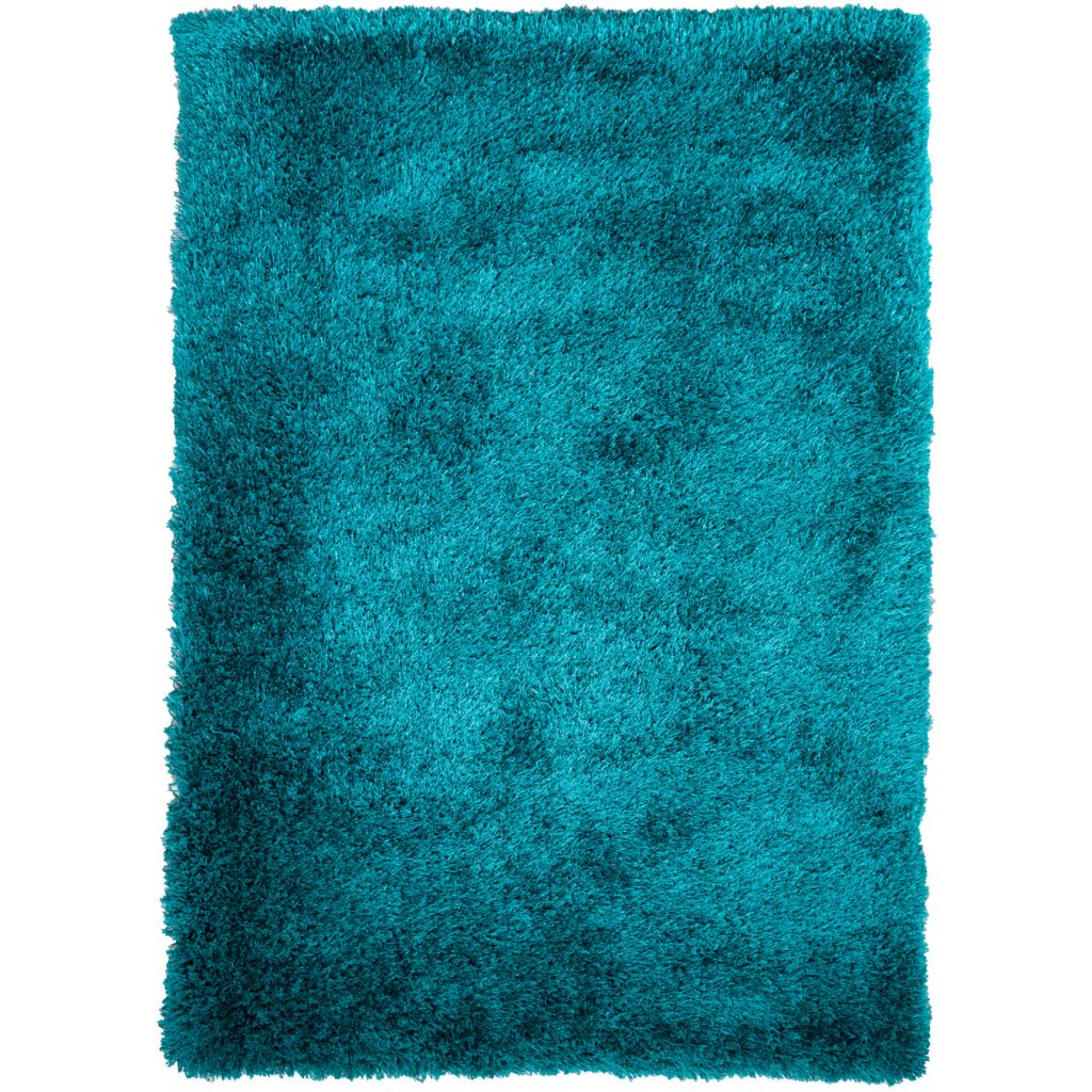 Rugs - Barrington Range - Modern Teal Blue Soft Shaggy Rug - Barrington